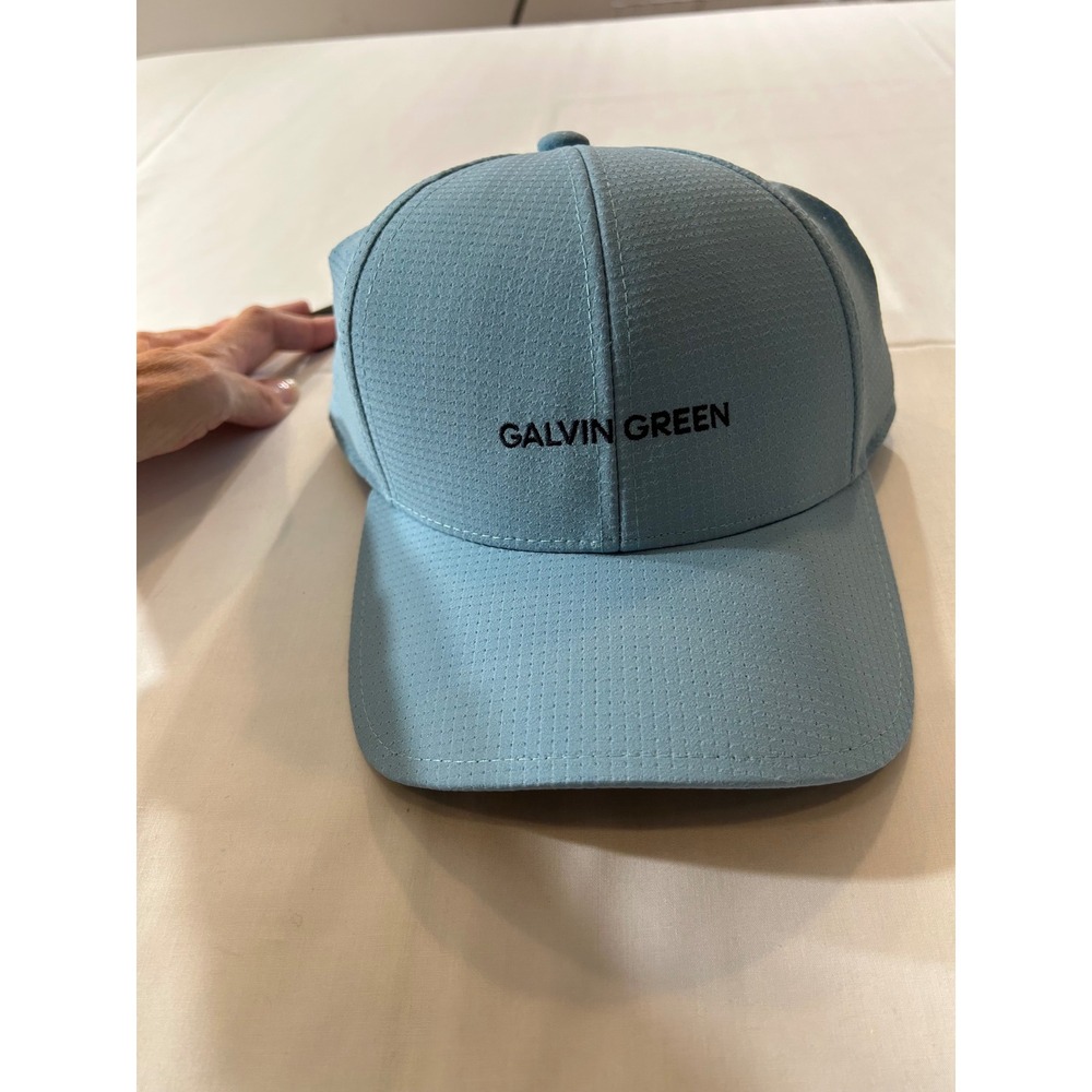 Galvin Green Shane Golf Cap Mens Crystal Blue Navy Adjustable Hat F0100020871200